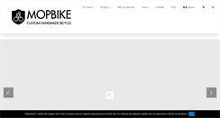 Desktop Screenshot of mopbike.com